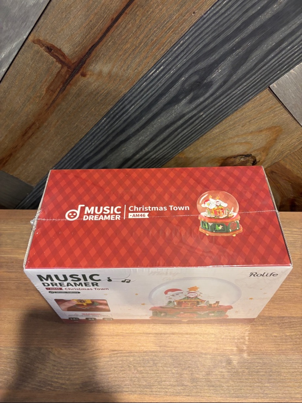 Rolife- Music Dreamer Christmas Town DIY Globe - NEW in Box - Picture 3 of 5
